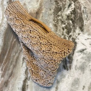 Banana Republic Macrame Bag